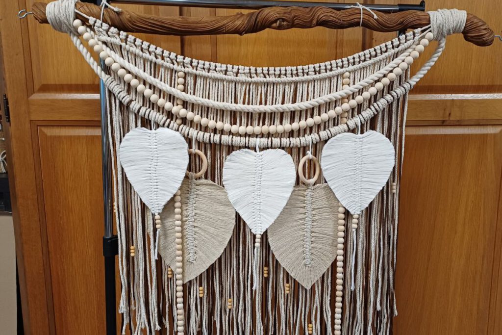 Kunstwerk-macramé